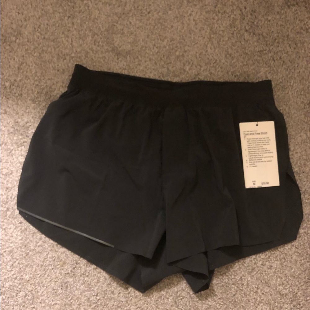 LULULEMON FAST AND FREE SHORT 3”